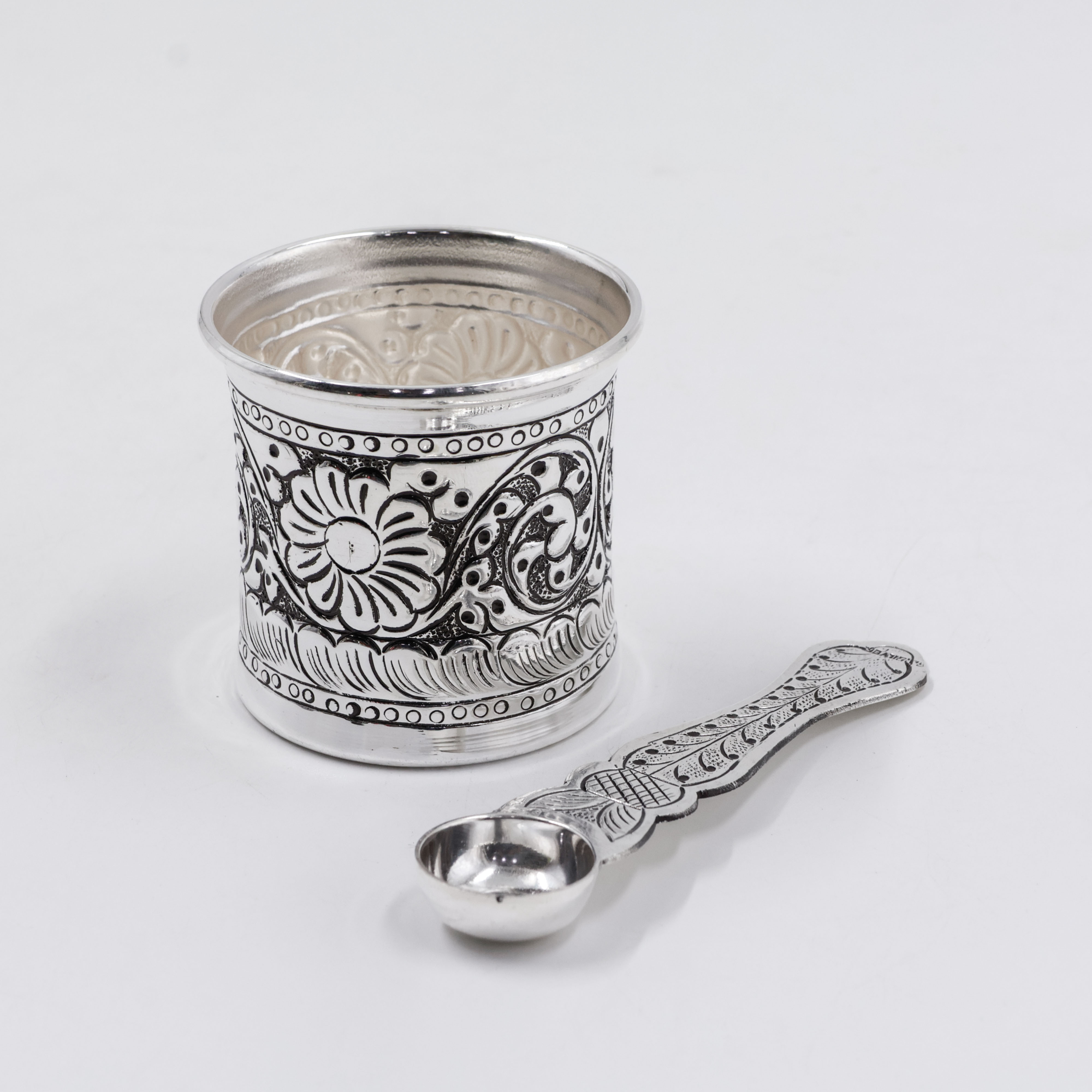 New Akshaya Jewellers - Anitque Silver Panch Pata 92.5 Purity